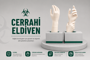 Steril cerrahi eldiven