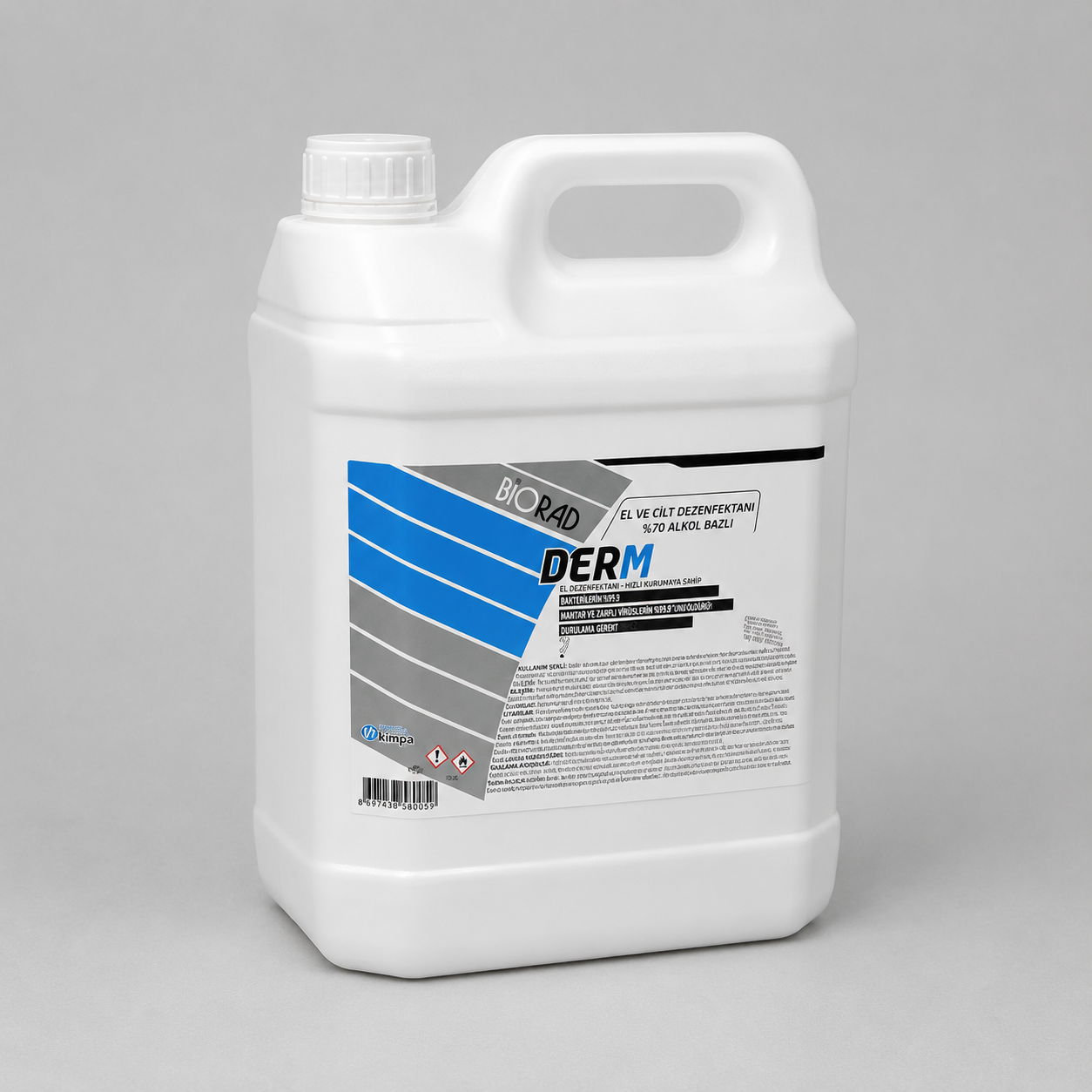 Biorad Derm El Dezenfektanı 5 Lt