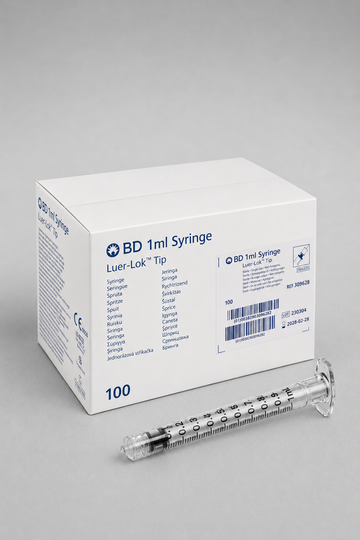 Bd Luer Lock 1Ml Enjektör 10'lu