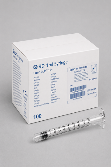 Bd Luer Lock 1Ml Enjektör 100'lü