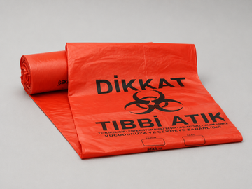 Eko Tıbbi Atık Poşeti Küçük Boy 20'li Rulo