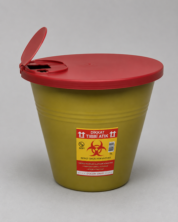 Tıbbi Atık Kovası 10 Lt