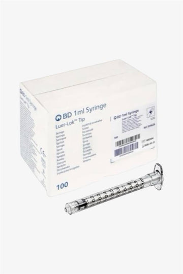 Bd Luer Lock 1Ml Enjektör 100'lü