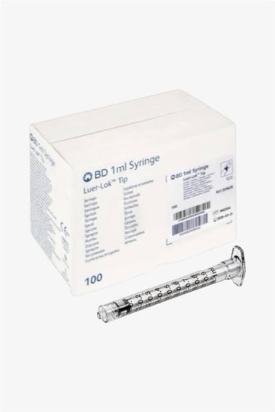 Bd Luer Lock 1Ml Enjektör 100'lü