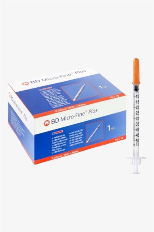 Bd Micro-Fine 1 Ml ( 30Gx8mm ) Enjektör 100'lü